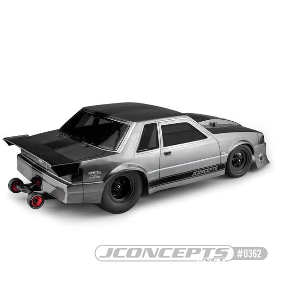 JConcepts 1991 Ford Mustang – Fox Body - Clear Body JC0362