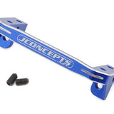 JConcepts B6/B6D Aluminum Servo Mount Bracket (Blue) JCO2567-1 - Speedy RC