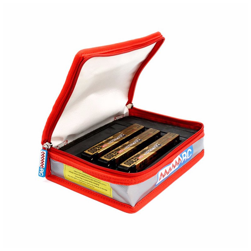 MonacoRC Fireproof Lipo Fly Bag Battery with insert  MC-LB3