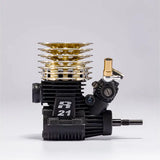 OS Engines Speed R21 Shimo Edition 2 .21 Nitro On Road Engine w TR02 Pipe and MR03 Manifold - Speedy RC