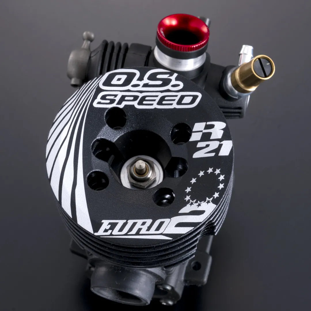 OS Engines Speed R21 Euro II .21 Nitro On Road Engine Combo With Pipe1DR01
