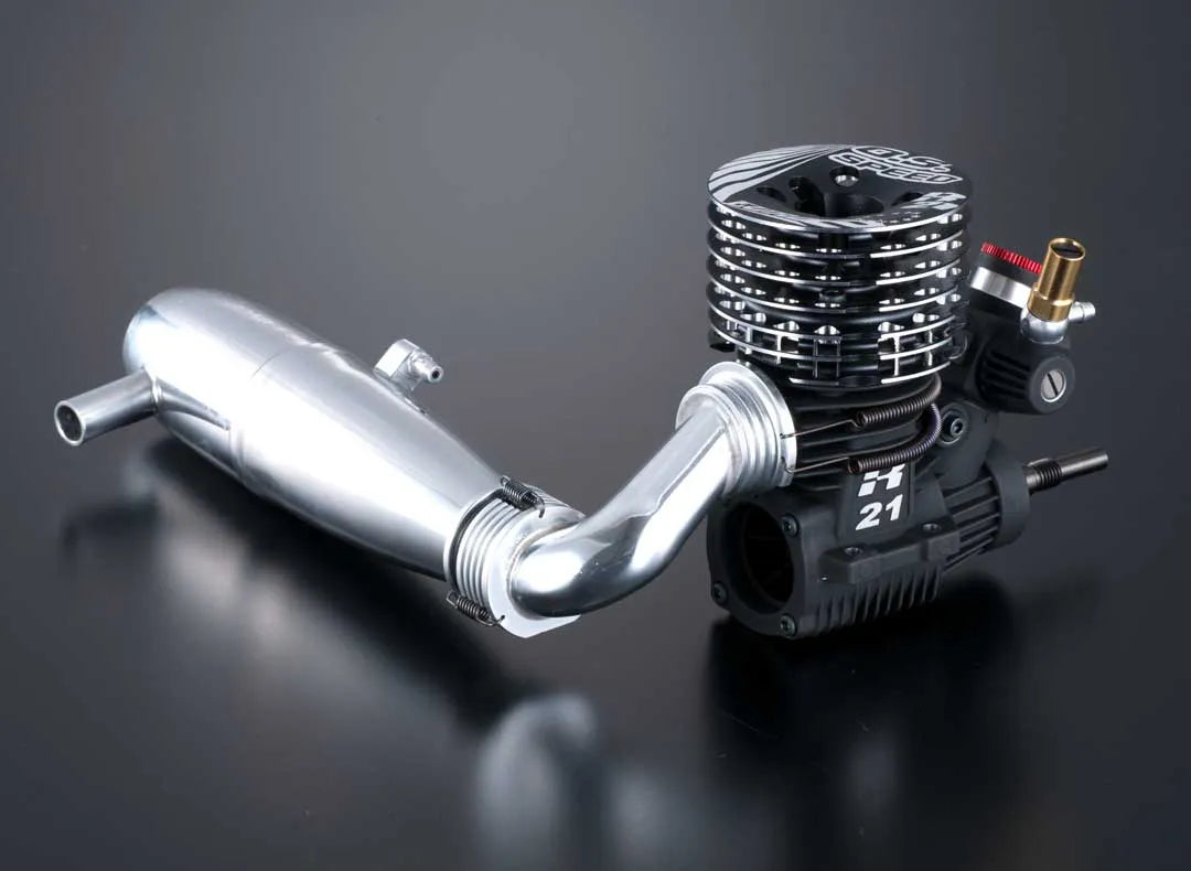OS Engines Speed R21 Euro II .21 Nitro On Road Engine Combo With Pipe1DR01