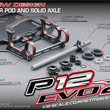 ROCHE RAPIDE P12 EVO2 1/12 COMPETITION CAR KIT - Speedy RC