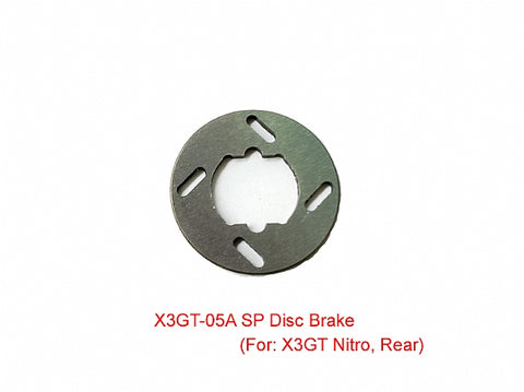 HN X3GT-05 SP Brake Disc Set (For:X3GT Nitro,Rear) (X3GT-05A)
