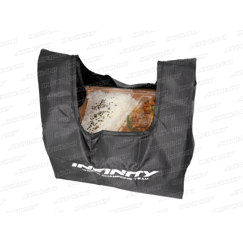 INFINITY FOLDABLE TOTE BAG MINI (BLACK) A0078