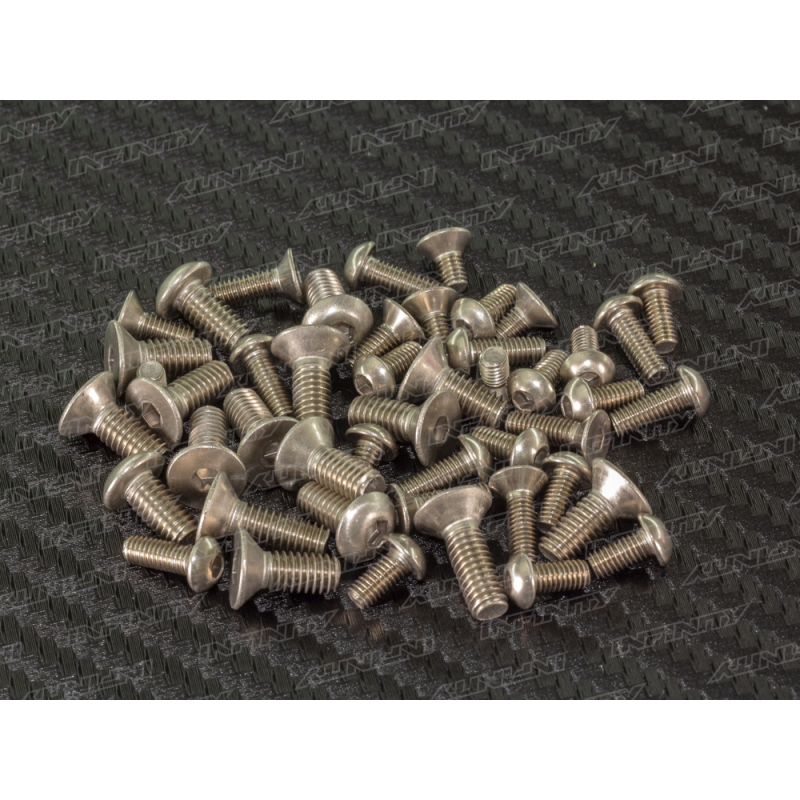 INFINITY R0265 IF18 Titanium Screw Set (Lower) (MULTI FIT ) IF15/14