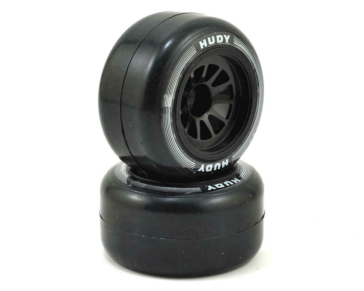HUDY 1/10 Formula Rubber Tire - Front (2)