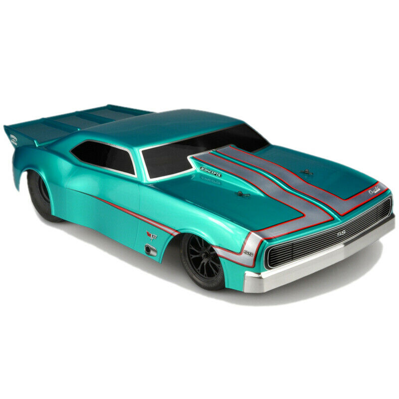 Jconcepts 0400 1967 Chevy Camaro Street Eliminator Drag Racing Clear Body