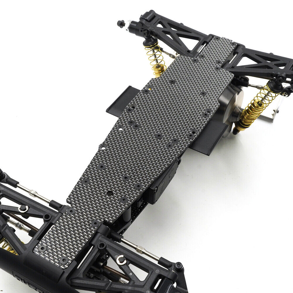 Yeah Racing Carbon Upgrade Set For Kyosho Optima Mid 1/10 RC Buggy