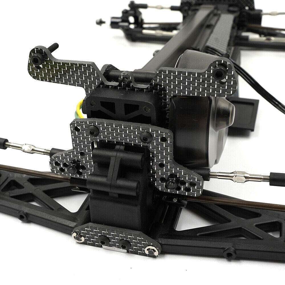Yeah Racing Carbon Upgrade Set For Kyosho Optima Mid 1/10 RC Buggy