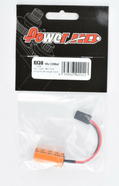Power HD 10v 2200uf Power Capacitor #RX30