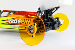 QUICK CAMBER 1/10TH REAR BUGGY WHEELS (QTY x 2)  PINK
