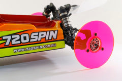 QUICK CAMBER 1/10TH REAR BUGGY WHEELS (QTY x 2)  PINK