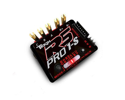 Tekin RS Pro Black Edition BL 1S 1/12 Sensored/Sensorless Brushless ESC