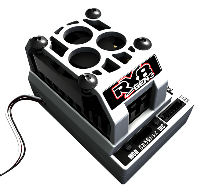 TEKIN RX8 GEN3 1/8 COMPETITION BRUSHLESS ESC