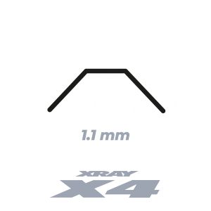 XRAY X4 ANTI-ROLL BAR - REAR 1.1 MM - XY303821 - Speedy RC