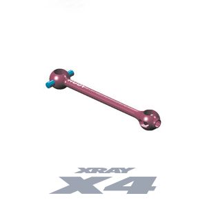 XRAY X4 ECS DRIVE SHAFT 58MM - HUDY SPRING STEEL™ (1) - XY305260 - Speedy RC