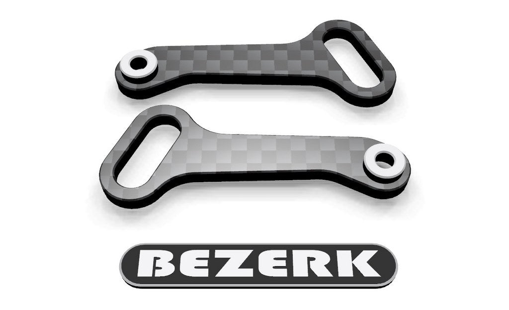 Xray X4 Front Steering Plates