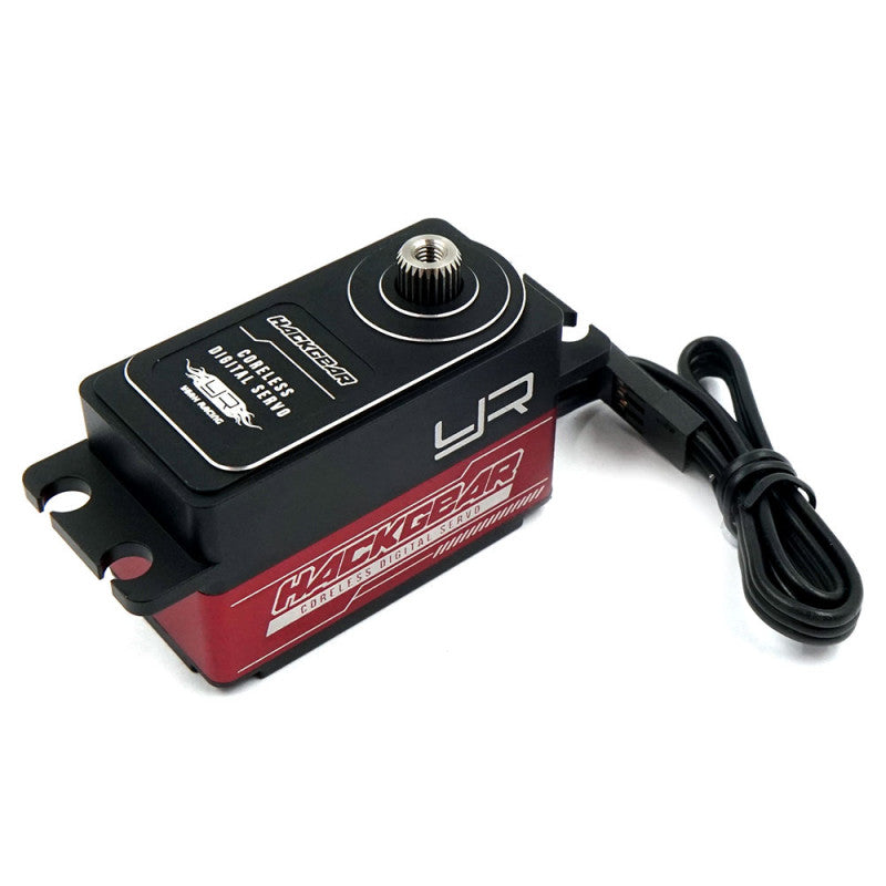 Yeah Racing Aluminum Case Low Profile Digital High Speed Coreless Servo For 1/10 RC Red  YE-0033RD