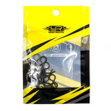 Yeah Racing RC Body Clips Black (10pcs)