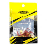 Yeah Racing RC Body Clips Laser Red (10pcs)