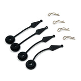 Xtra Speed Body Clip Holder Black (4pcs)