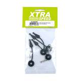 Xtra Speed Body Clip Holder Black (4pcs)