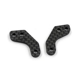 Graphite Knuckle Plate +1.5mm Offset Front 2pcs (XP-11184)