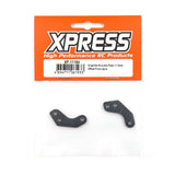 Graphite Knuckle Plate +1.5mm Offset Front 2pcs (XP-11184)