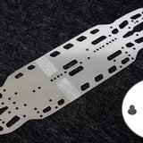 WeiRC Steel Chassis 1,2mm for Xray X4`26 incl. Steel Screw Set
