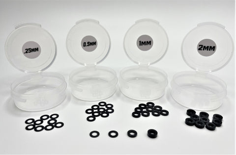 Gravity RC 3mm Ball Stud Washer Set (Black) (40)