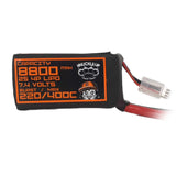“THE BIG GUN PAK” 8800mAh 2S 4P 7AWG 400C by KNUCKLE UP