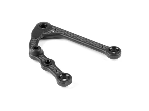 XRAY X4 CFF REAR LOWER ARM - INNER SHOCK POSITION - GRAPHITE - RIGHT