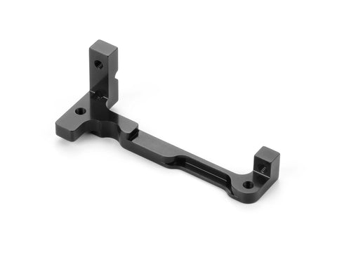 XRAY X4 ALU SERVO MOUNT - BLACK - ONE-PIECE - SWISS 7075 T6