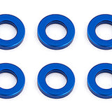 Ballstud Washers, 5.5x3.0x1.0 mm, blue aluminum