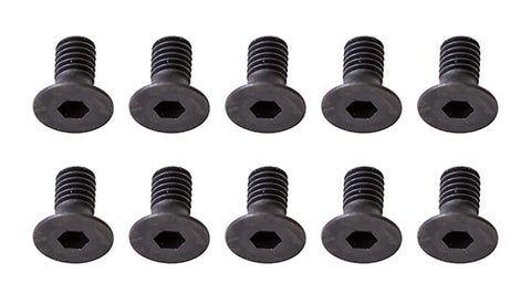 Screws, M2.5x8mm FHCS, 2mm hex