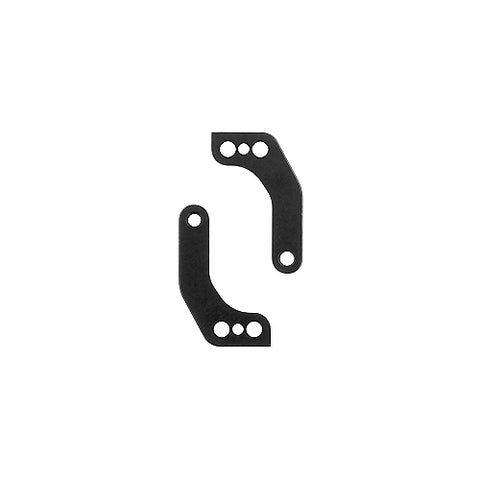 RC10TC8 FT Steering Block Arm Set, Front, +1mm