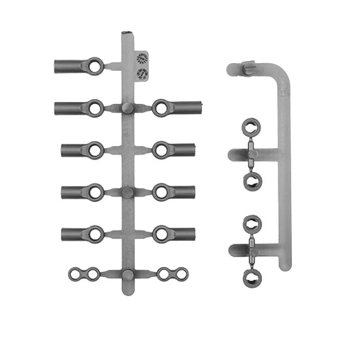 RC10TC8 Ball Cups, Arm Ball Inserts And Anti-Roll Bar Links