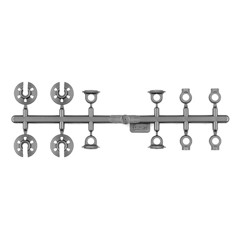 RC10TC8 Shock Ball Ends And Spring Cups