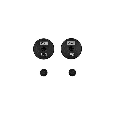 RC10TC8 FT Steel Chassis Weight Set, 10g