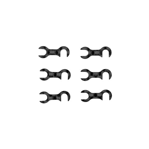 RC10TC8 FT CARBON FIBER STEERING BLOCK MOUNT SHIMS