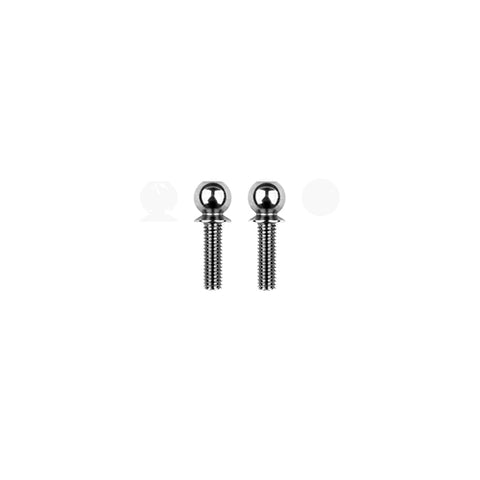 FT HD Titanium Ballstuds Short, 10mm