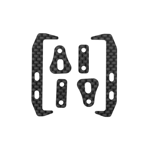 RC10TC8 FT Carbon Fiber Battery Holder Set