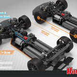HN X3-GTSe 2023  360mm Chassis (EP) Set (X3GT-80)