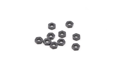 M2.5 Hex Nut, Steel, 10 pcs