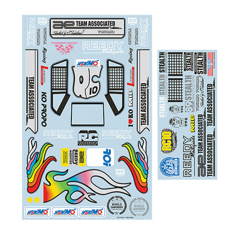 RC10 ''89 Stealth Car Masami Edition Decal Sheet