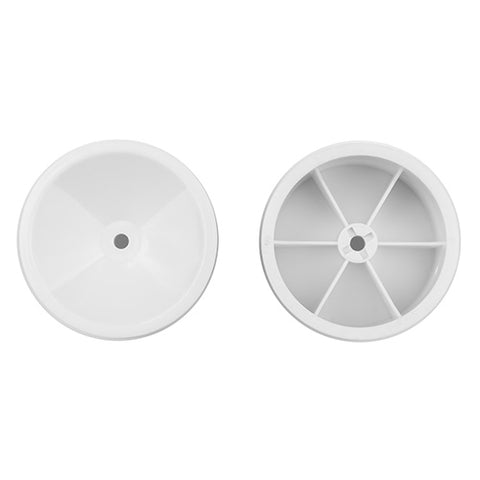 RC10 2.2 in Rear Wheels, 3/16 in, white