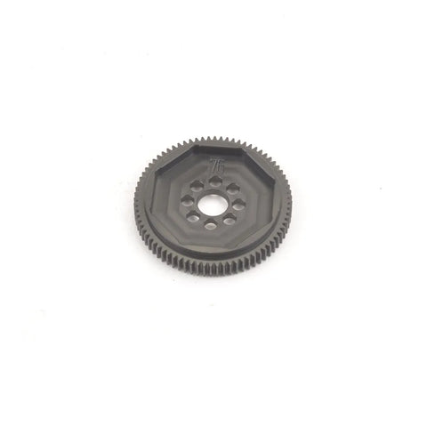 Gear; CNC 76T Spur - Slipper
