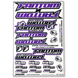 Fantom Racing Stickers / Decals