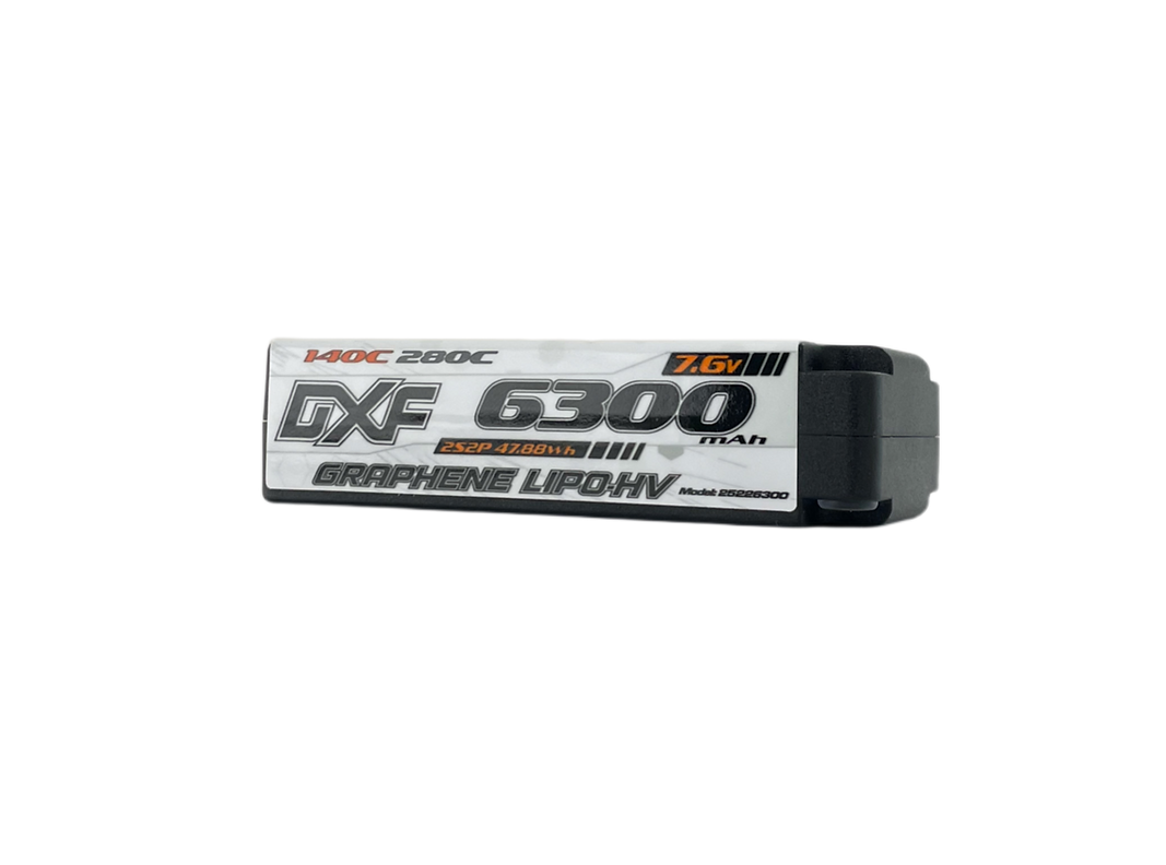 DXF 7.6V 6300mAh Platinum Shorty 140C HV LiPo – Speedy RC